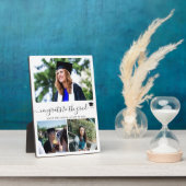 Glückwunsch schreiben benutzerdefinierte 3-Foto-Co Fotoplatte (Seite)