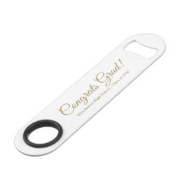 Glückwunsch schreiben Gold-Text-Textklasse Jahr Speed Flaschenöffner