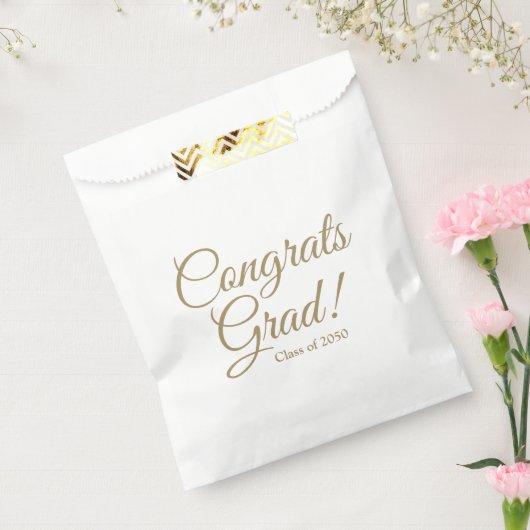Glückwunsch schreiben goldenes Skript-Klasse Geschenktütchen (Versiegelt)