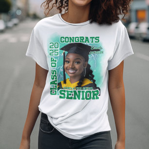 Glückwunsch Senior personalisiert Family Abschluss T-Shirt