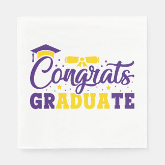 Glückwunsch Serviette