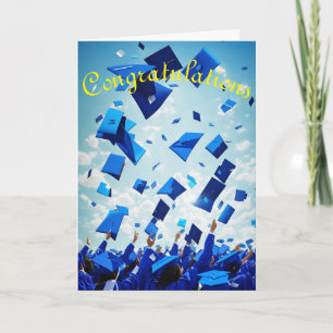 Glückwunsch - Sie haben es zum Abschluss gemacht Feiertagskarte