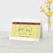 Glückwunsch! Sie sind jetzt ein fest angestellter Karte (Gelbe Blume)