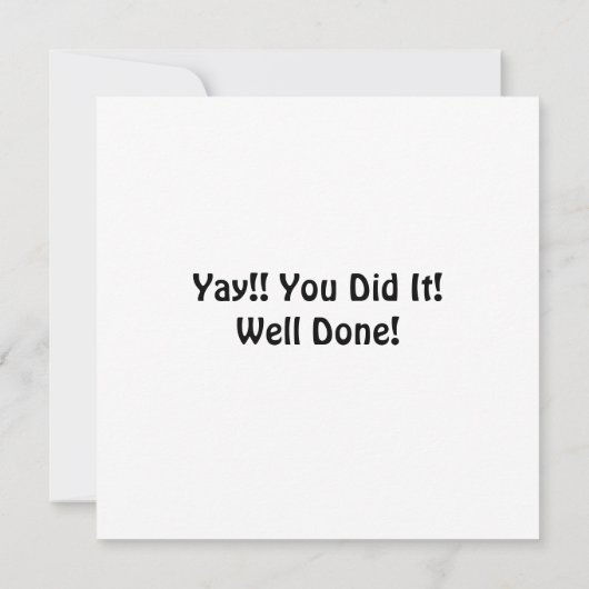 Glückwunsch Smarty Pants Texthearts Prüfung blau (Rückseite)