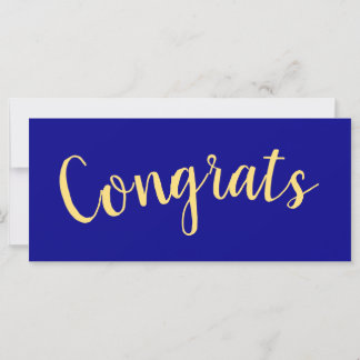GLÜCKWUNSCH Spaß Script Vibranu Royal Blue Backgro