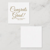 Glückwunsch studieren Jahr Begleitkarte (Vorne/Hinten)