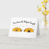 Glückwunsch Taco Wedding Card Karte (Gelbe Blume)