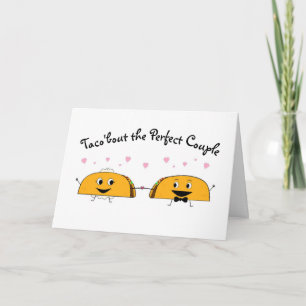 Glückwunsch Taco Wedding Card Karte
