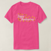 Glückwunsch Thanksgiving Herbstgeburtsfeier Herbst T-Shirt (Design vorne)