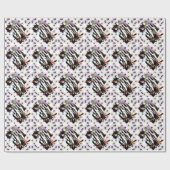 Glückwunsch Toast Geschenkpapier (Flach)