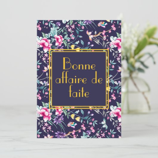 Glückwunsch / Trost Grußkarte Feiertagskarte (Stehend Vorderseite)