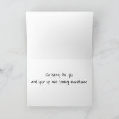 GLÜCKWUNSCH UND GENIESSEN IHREN NEUEN KAMPER KARTE (Innenseite)