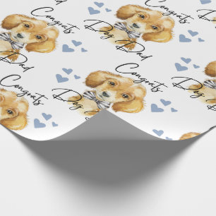 Glückwunsch Vater Wrapping Paper Geschenkpapier