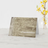 Glückwunsch - Verlobung Karte (Gelbe Blume)