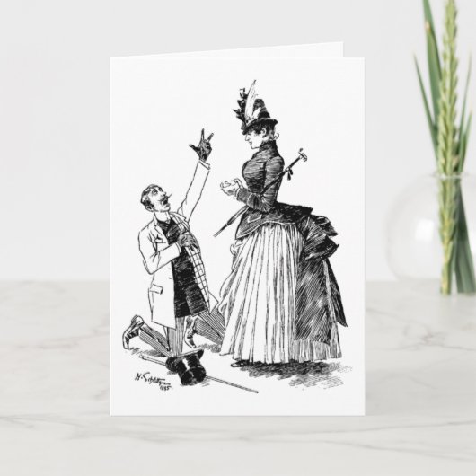 Glückwunsch-Verlobungskarte Karte (Vorderseite)