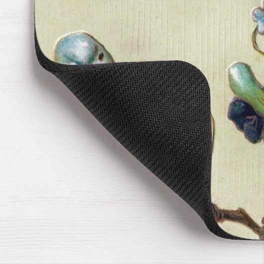 Glückwunsch-Vögel Mousepad (Ecke)