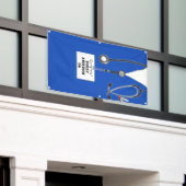 Glückwunsch von Krankenschwestern und Abschlüssen Banner (Äußeres Gebäude)