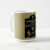 Glückwunsch Werbeaktion Kaffeetasse (Vorderseite Links)