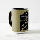 Glückwunsch Werbeaktion Tasse (Vorderseite Links)