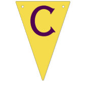 Glückwunsch Wimpelkette (Erste Fahne)