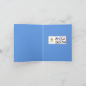 Glückwunsch-Ziel für den Mond Karte (Innenseite)