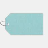 Glückwunsch zu Aquamarine Geschenkanhänger (Rückseite Horizontal)