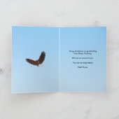 Glückwunsch zu der schließ aus der Grundausbildung Karte (Innenseite)