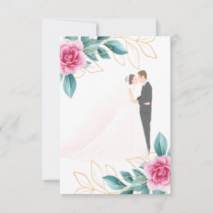 Glückwunsch zu einer Hochzeitsfeier Save The Date