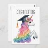 Glückwunsch zu Geschlossen Postkarte (Vorne/Hinten)