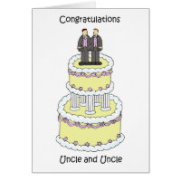 Glückwunsch zu Hochzeiten Onkel und Onkel