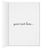 Glückwunsch zu Ihrer Hochzeit (Innen (Rechts))