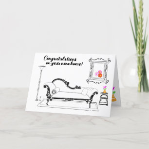 Glückwunsch zu Ihrer neuen Zuhause Dankeskarte