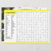 Glückwunsch zu Ihrer Verlobung Ankündigung (Vorne/Hinten)