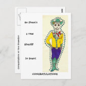 Glückwunsch zu Ihrer Werbeaktion Postkarte (Vorne/Hinten)