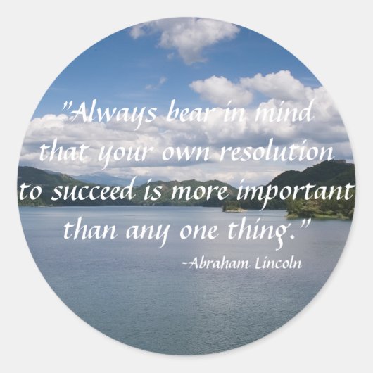 Glückwunsch zu Ihrer Werbeaktion Runder Aufkleber (Vorderseite)