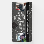 Glückwunsch zu Our Grad Two Foto 2024 Banner (Vertikal)