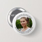 Glückwunsch zu Unser Grad! Foto - Klasse 20xx Button (Vorne & Hinten)