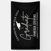 Glückwunsch zu unserem 202X-Abitur Banner (Vertikal)