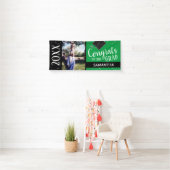 Glückwunsch zu unserem Grad ein Foto im Jahr Banner (Insitu)