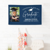 Glückwunsch zu unserem modernen Foto der Graduate Banner (Insitu)