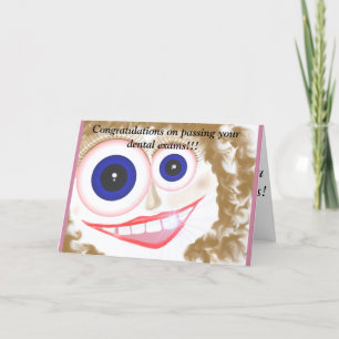 Glückwunsch zu zahnärztlichen Untersuchungen Karte
