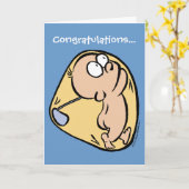 Glückwunsch-Zukunft Golfspieler-Blau Karte (Gelbe Blume)