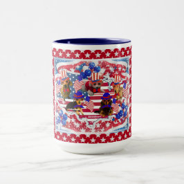 Glückwunsch zum 250. Geburtstag Amerika Kaffeetass Tasse