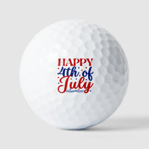 Glückwunsch zum 4. Juli Golfball
