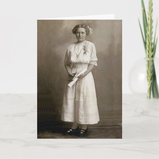 Glückwunsch zum Abschluss Karte (Vorderseite)