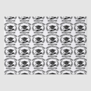 Glückwunsch zum Abschluss-Tissue Paper Seidenpapier