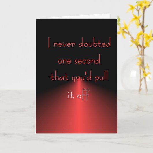 Glückwunsch zum Bestehen der Bar-Prüfung Karte (Gelbe Blume)