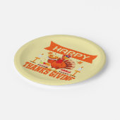 Glückwunsch zum Ernst der Türkei mit Kuchen Klein Pappteller (Schrägansicht)