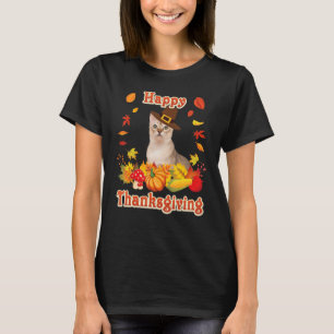 Glückwunsch zum Erntedanken Singapur Katze Ich bin T-Shirt