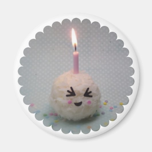 Glückwunsch zum Geburtstag Onigiri - Magnet (Vorne)